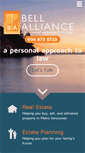 Mobile Screenshot of bellalliance.ca